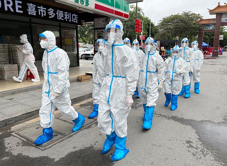 集团党员助力广州疫情封控区，筑牢抗疫“长城”